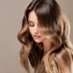 womens blond balayage long hairstyle