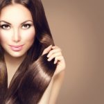 womens long straight sleek brown brunette hair color