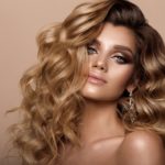 womens long curly light brown hair color