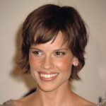 womens short hair flicked pixie cut