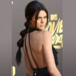 womens long bubble ponytail hairstyle black hair