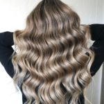 womens long wavy balayage hairstyle