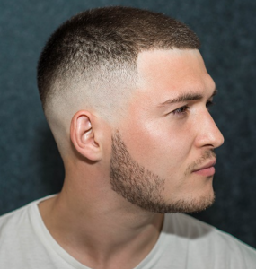 temple fade cut