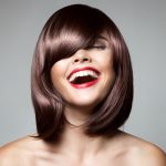 womens-straight-brown-hair-bob-cut-side-swept-bangs