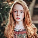 girls-long-step-layers-red hair-wavy-ends