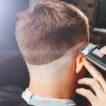 Mens skin taper cut