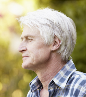 short grey hair