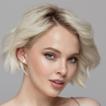 Ear-Length Bob with Textured Fringe