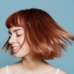 Layered Bob with Bangs