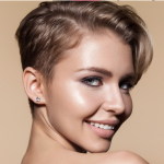 Razored Crop with Bangs
