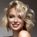 Straight and Wavy Shagblonde
