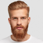 mens strawberry blonde hair quiff cut