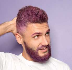 Hair Color for Men: 39 Examples Ranging from Vivids to Natural Hues