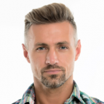 Straight Slick Back Hair For Men