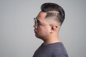 Men’s Pompadour Fade